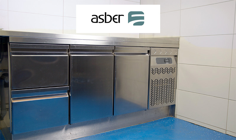Asber koelwerkbank