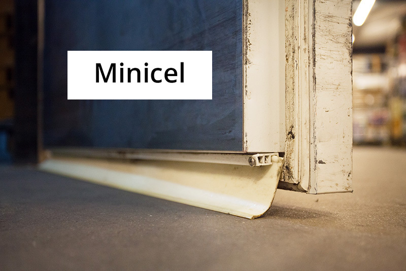 Minicel koelcel deurrubber en sleeprubber