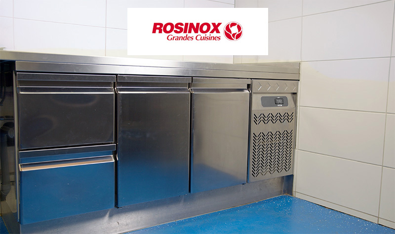 Rosinox koelwerkbank